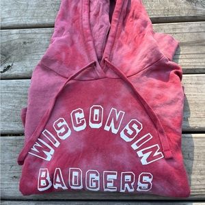 Wisconsin Badgers Red Hoodie Sweatshirt